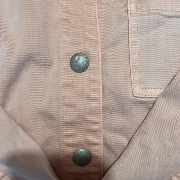 Chicos Stretch Denim Jacket Size large - Picture 8 of 12